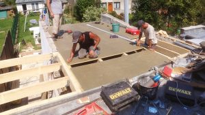 Fourniture et pose du support par panneaux bois, CTBH.